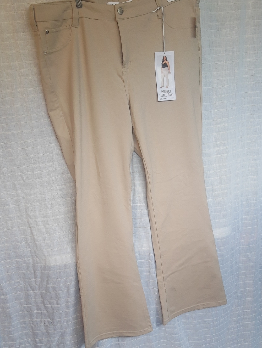 Celebrity Pink Beige Boot Cut Pants
